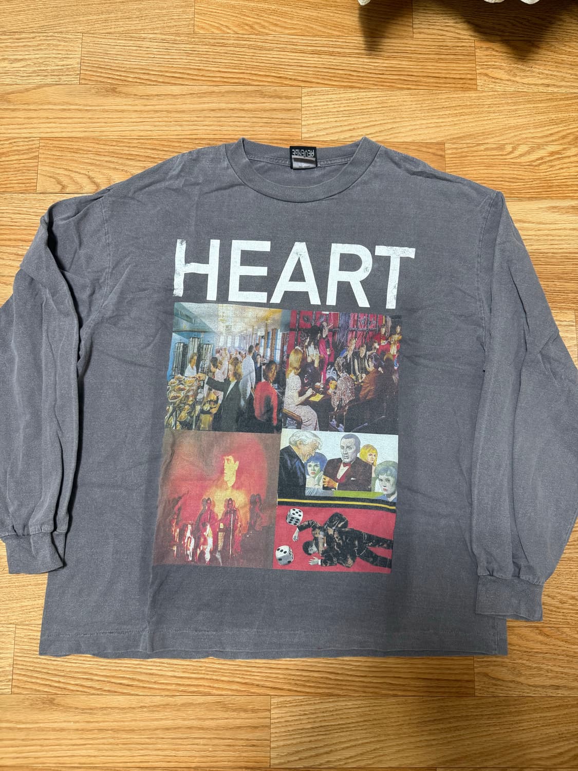 [4] 도넛리벤지 HEART 롱슬리브 팝니다! 상품이미지1