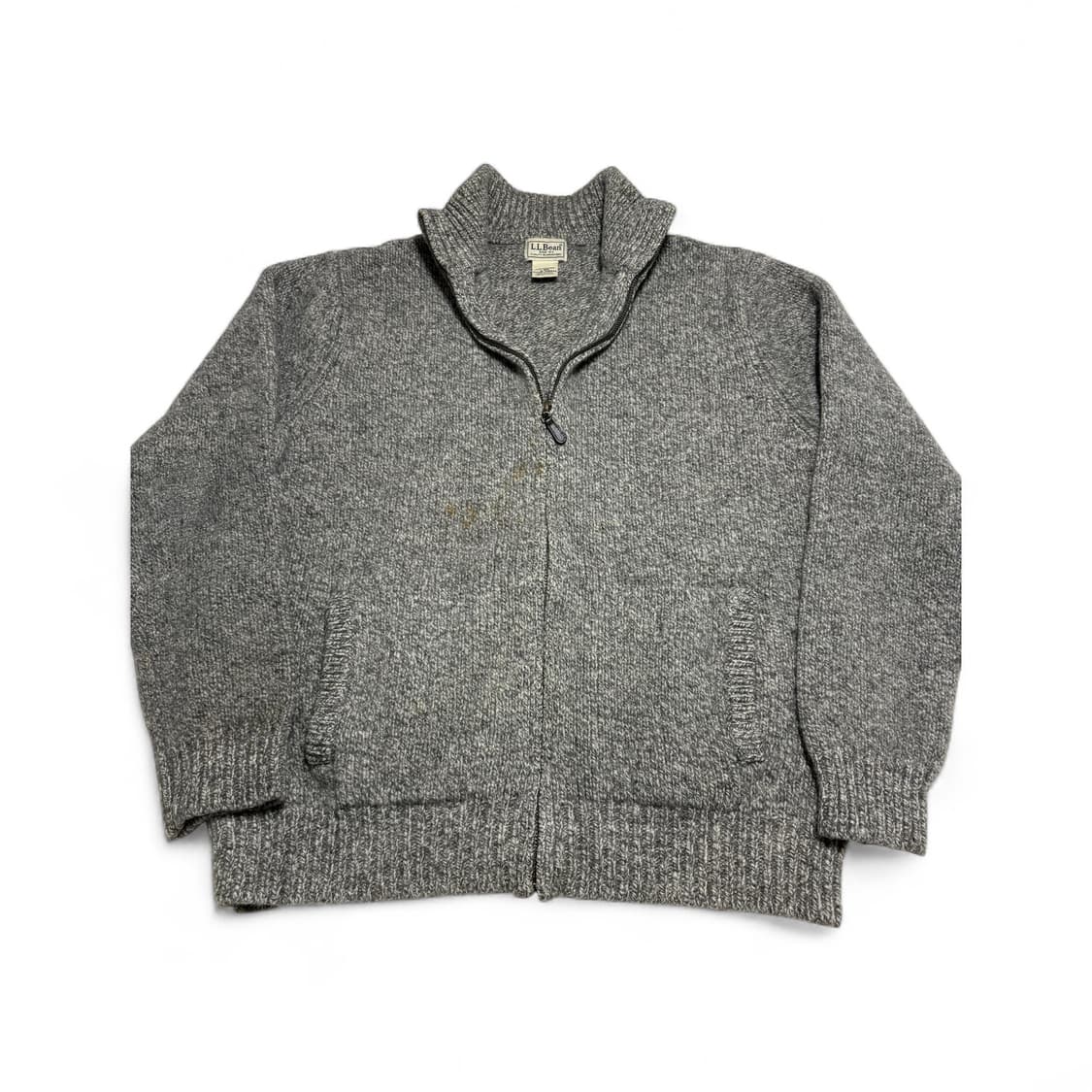 엘엘빈 니트 집업 상품이미지1