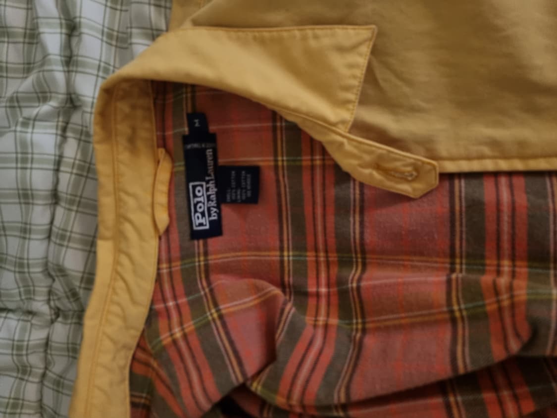 연노란색 폴로 해링턴 자켓 상품이미지4