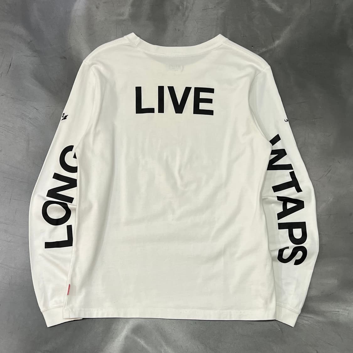  더블탭스 레터링 롱슬리브 y14418 상품이미지2