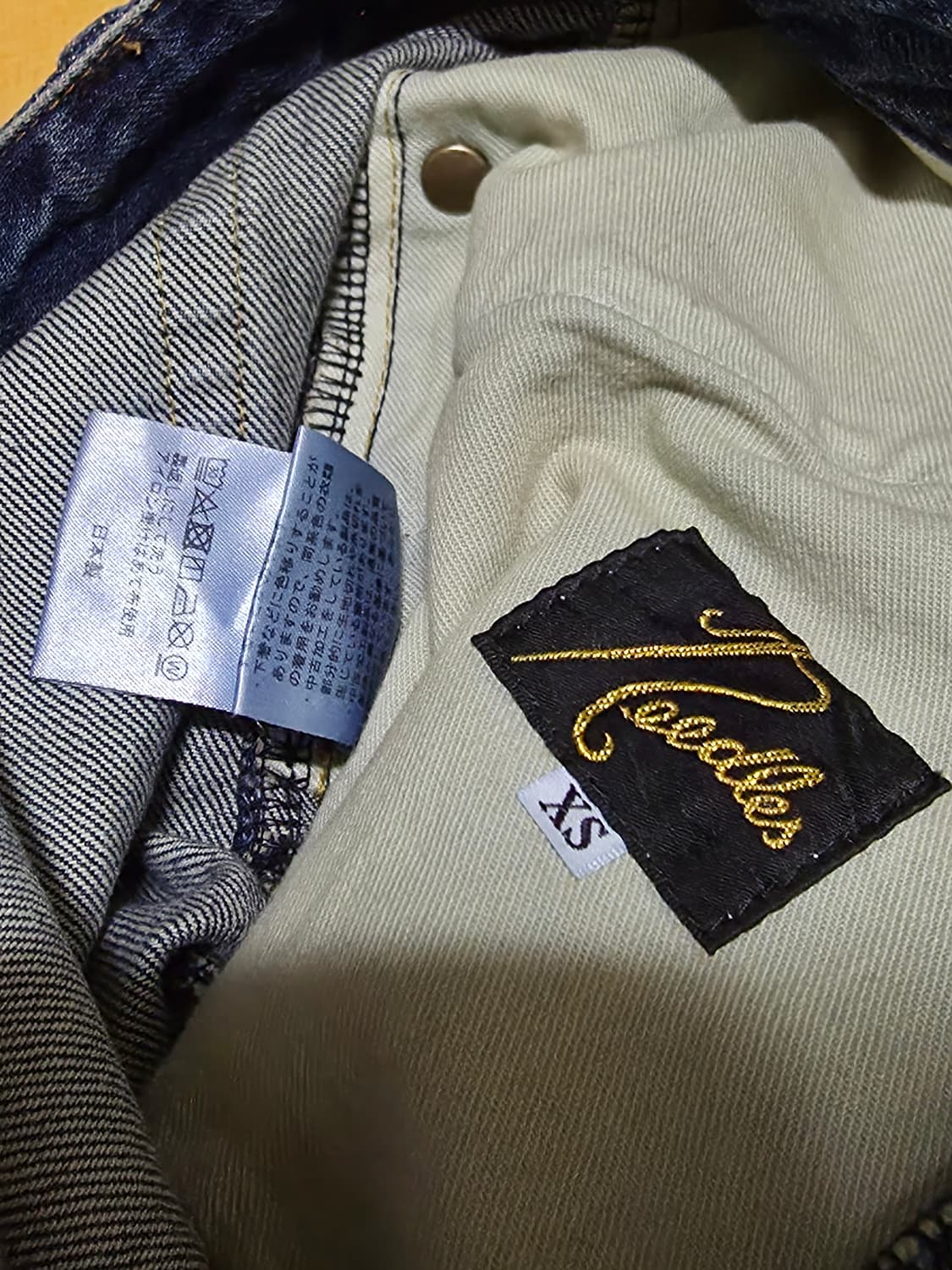 니들스 12oz HD 팬츠 인디고 상품이미지3