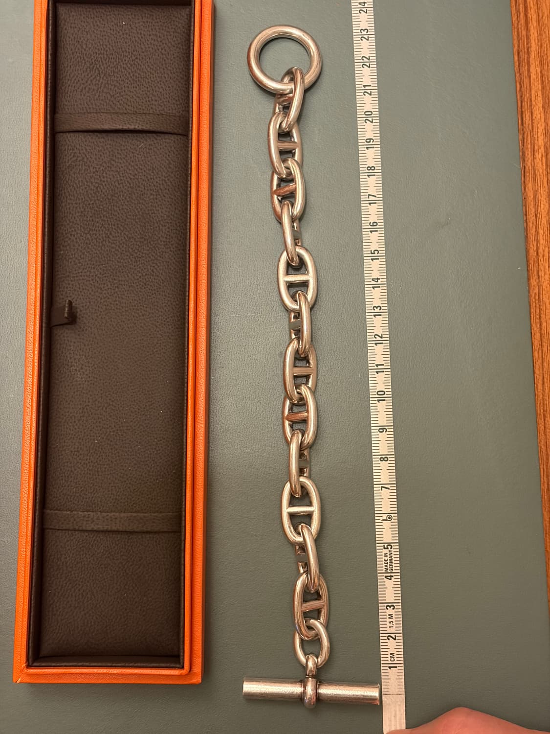 에르메스 샹달 tgm 12링크 실버 상품이미지2