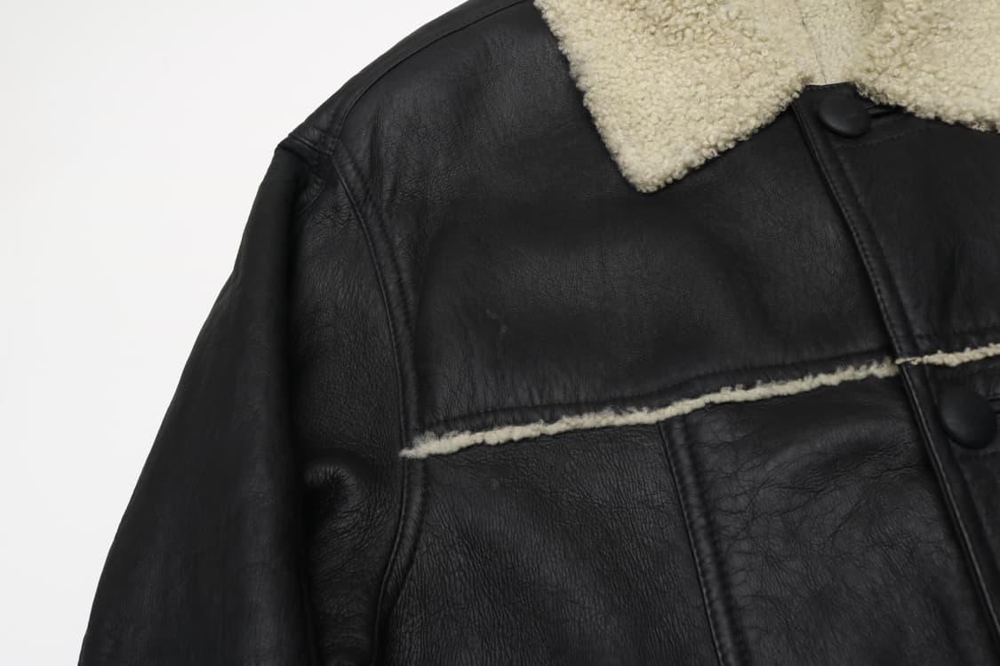 [XL] 빈티지 오스트레일리아 양가죽 시어링 무스탕 자켓 상품이미지2