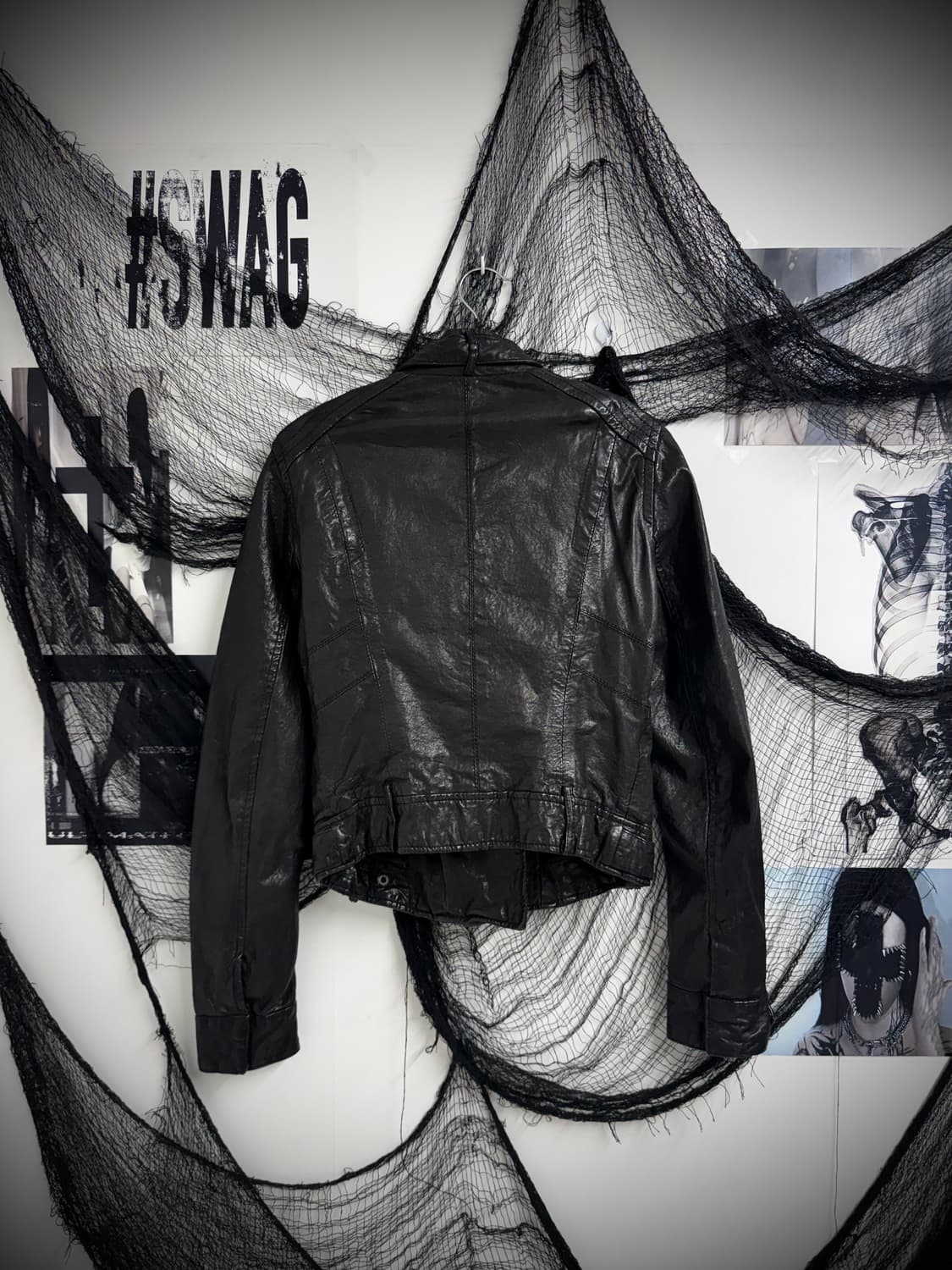 Buckaroo detailed leather jacket 상품이미지5