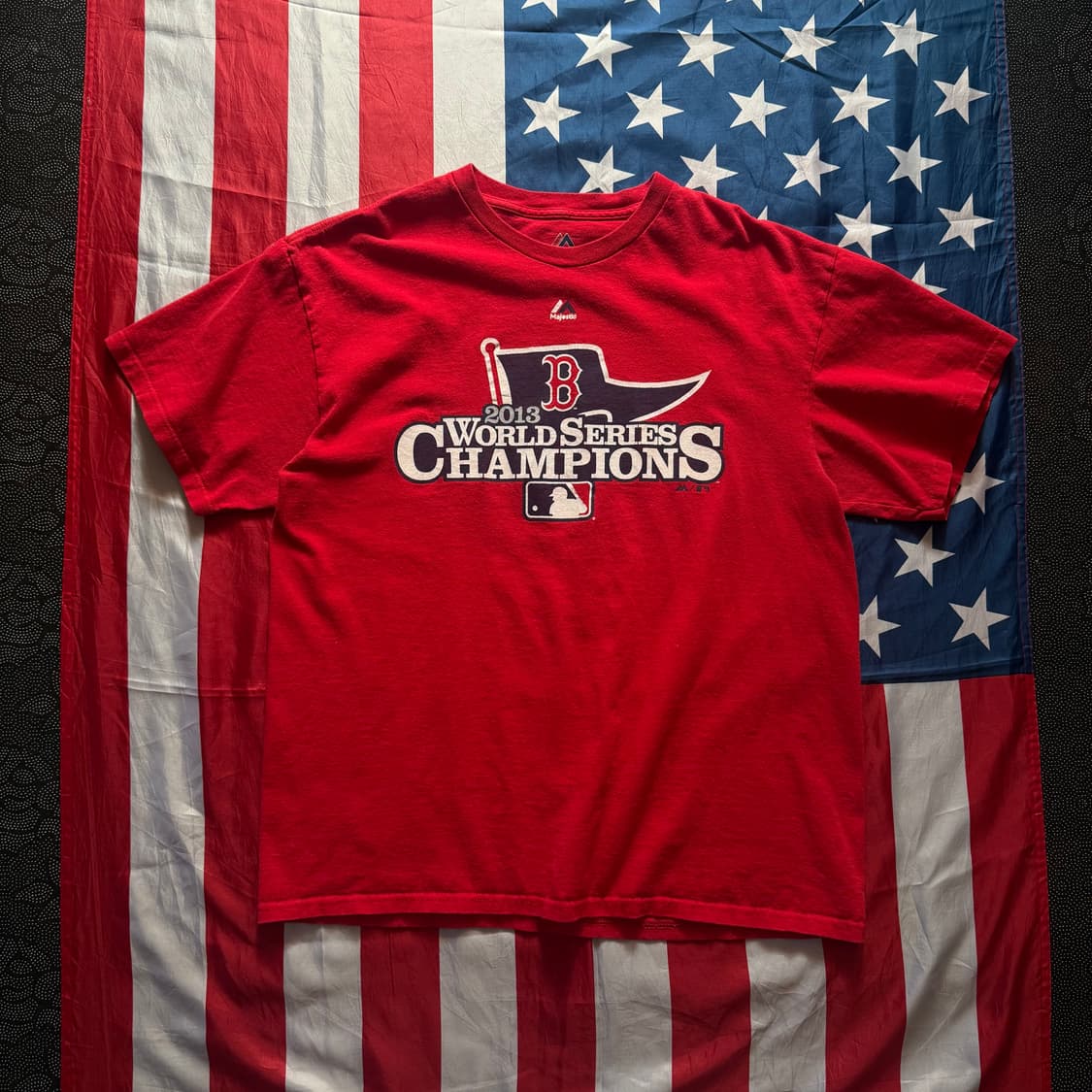 [L] 마제스틱 2013 월드시리즈 챔피온 반팔 티셔츠 상품이미지1