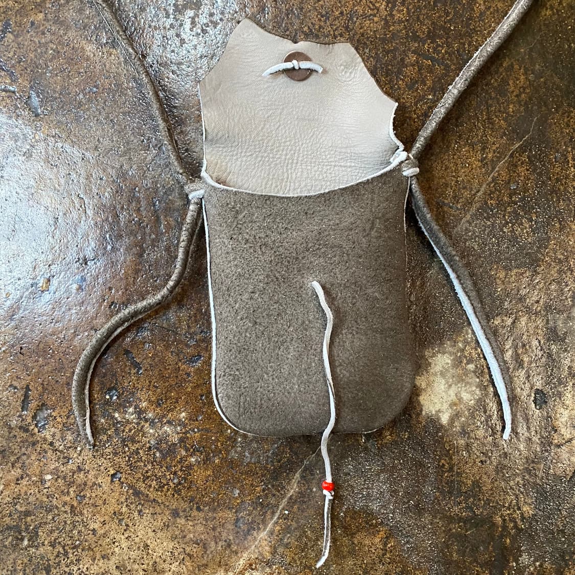Deerskin medicine bag 상품이미지5