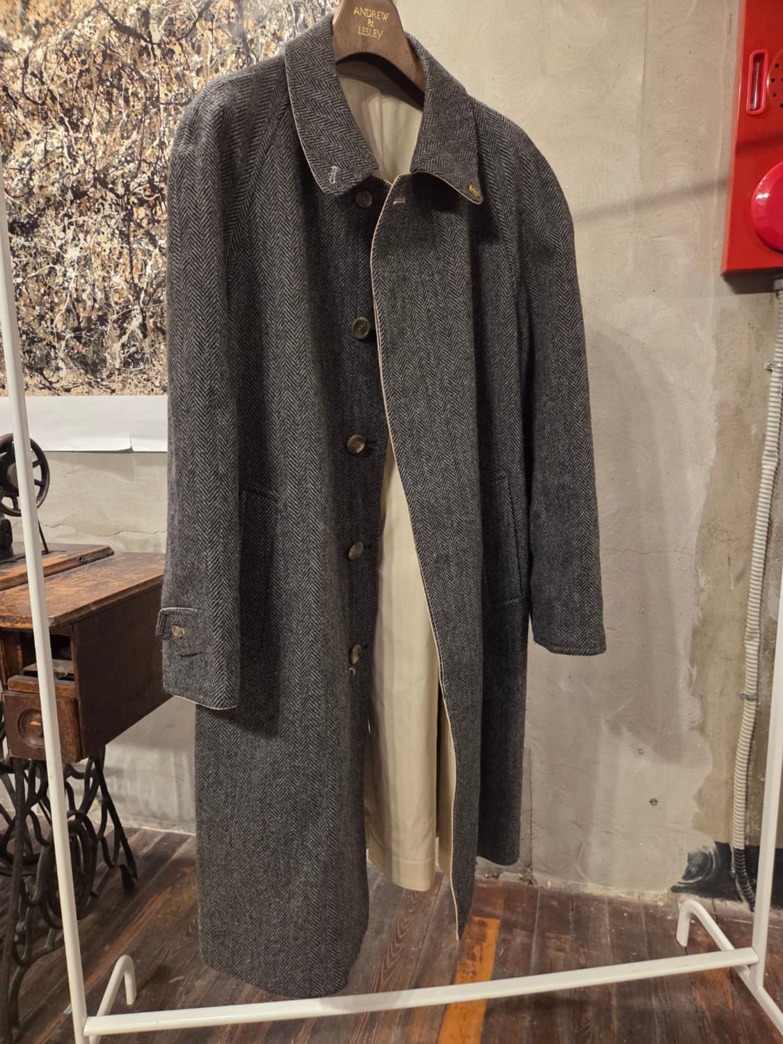 뉴요커 리버시블 래글런코트 상품이미지6