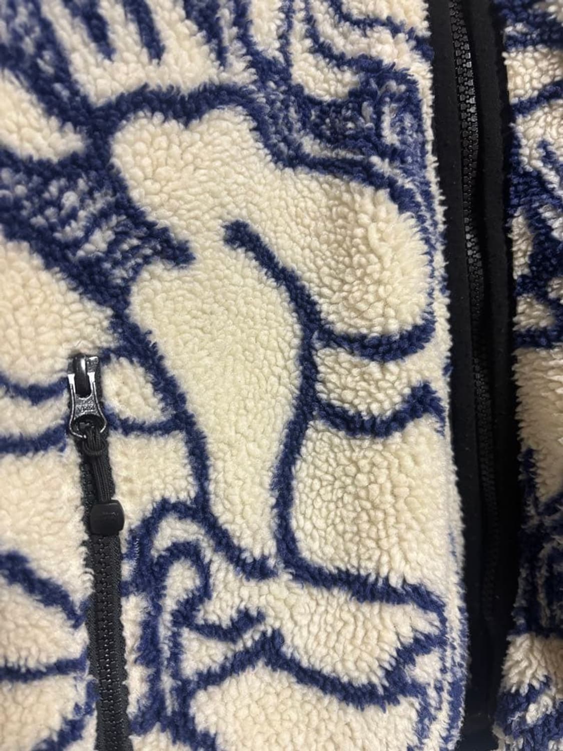 스투시 드래곤 리버시블 쉐르파 자켓 내츄럴 상품이미지2