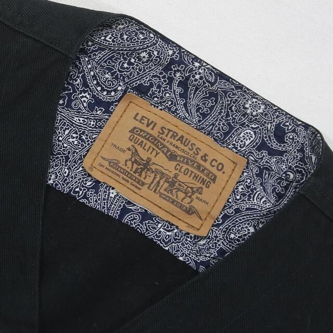 리바이스 오렌지탭 트러커 베스트 (여성용 M) 상품이미지6