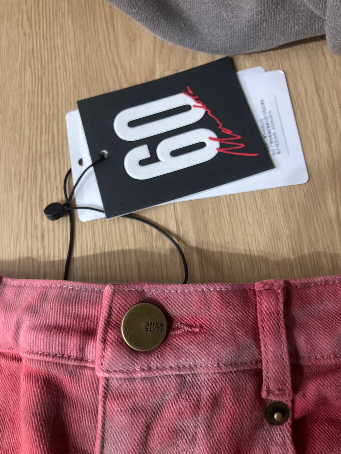 Miss Sixty 데님팬츠 레드 xs사이즈 상품이미지2