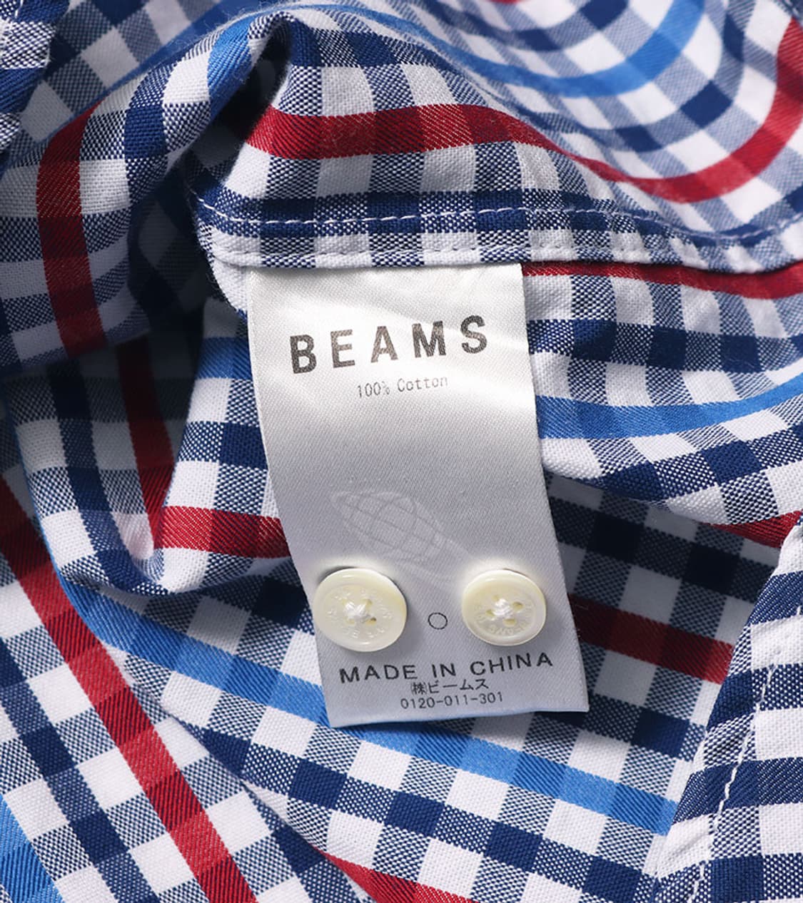 BEAMS - GINGHAM CHECK SHIRT 상품이미지9