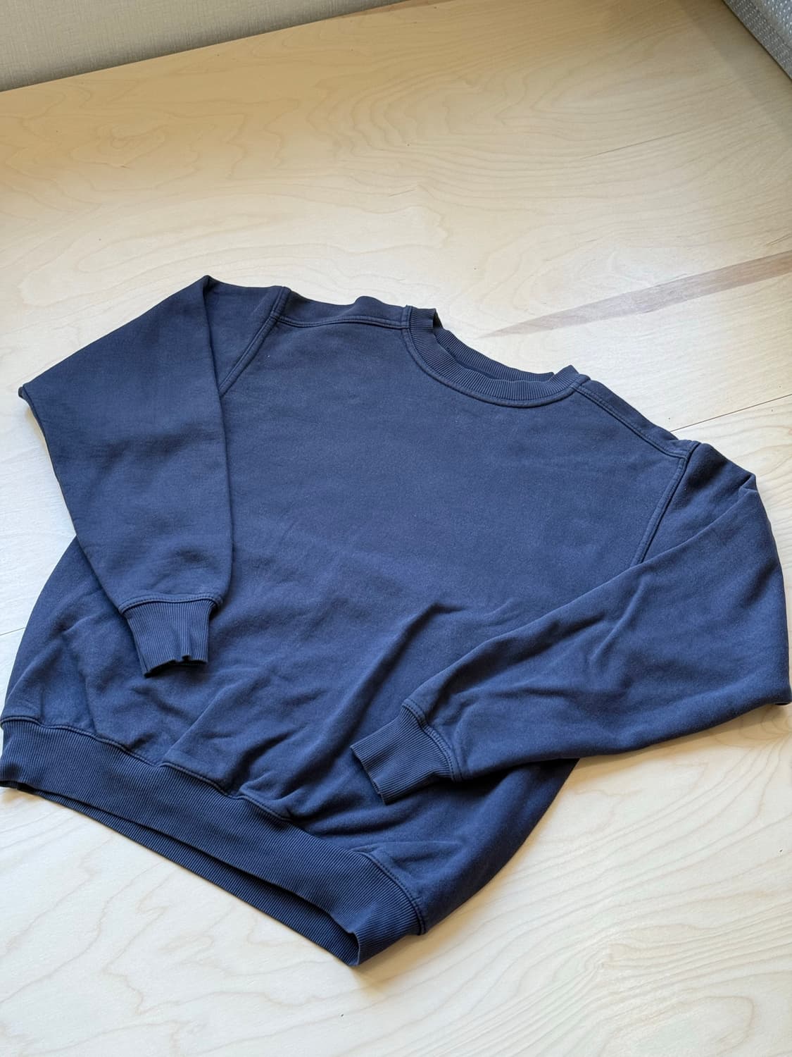 90s Pluma by Russell navy sweat shirt 러세 상품이미지1