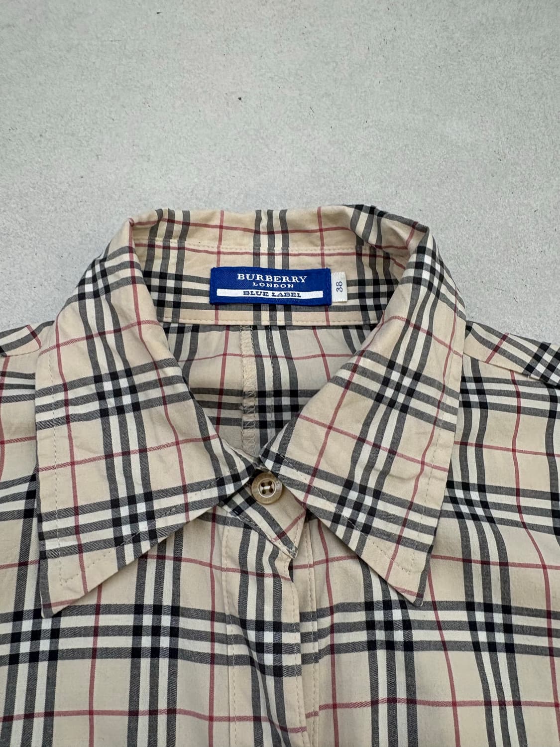 [ 38 ] 버버리 블루라벨 노바체크 셔츠 상품이미지4