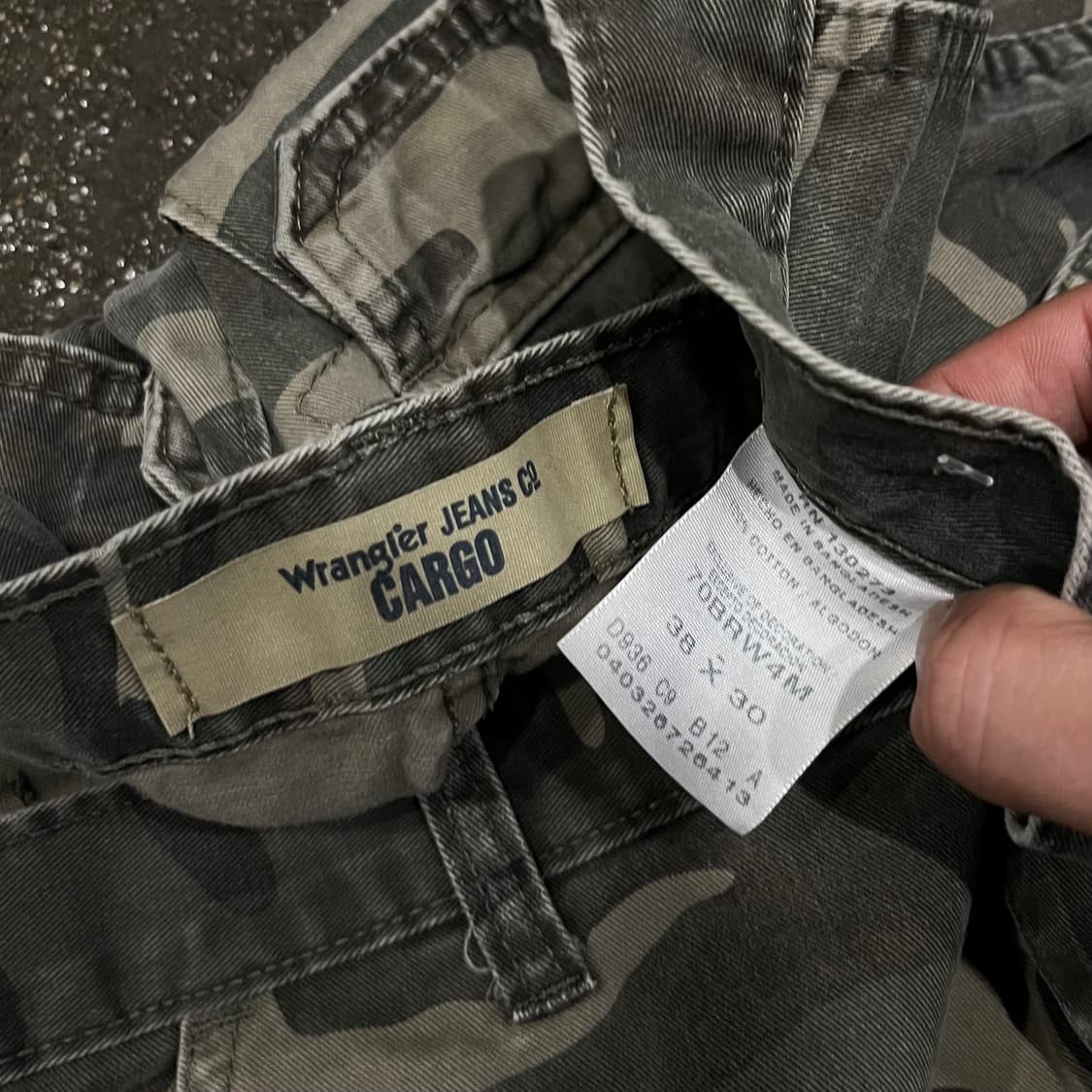 Wrangler 빅사이즈 밀리터리 팬츠 (40”) 상품이미지4