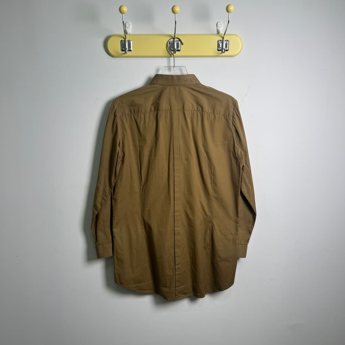 버버리 프로섬 브라운 코튼 셔츠 38 상품이미지2