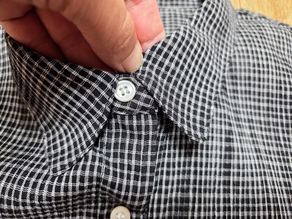 헬베티카(HELVETICA) 체크 셔츠 프리사이즈 새상품 상품이미지3