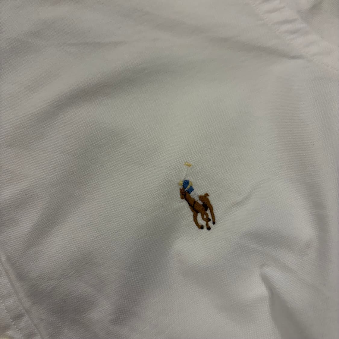 [M] 폴로 랄프로렌 신형 큐알 화이트 셔츠 남방 D451 상품이미지4