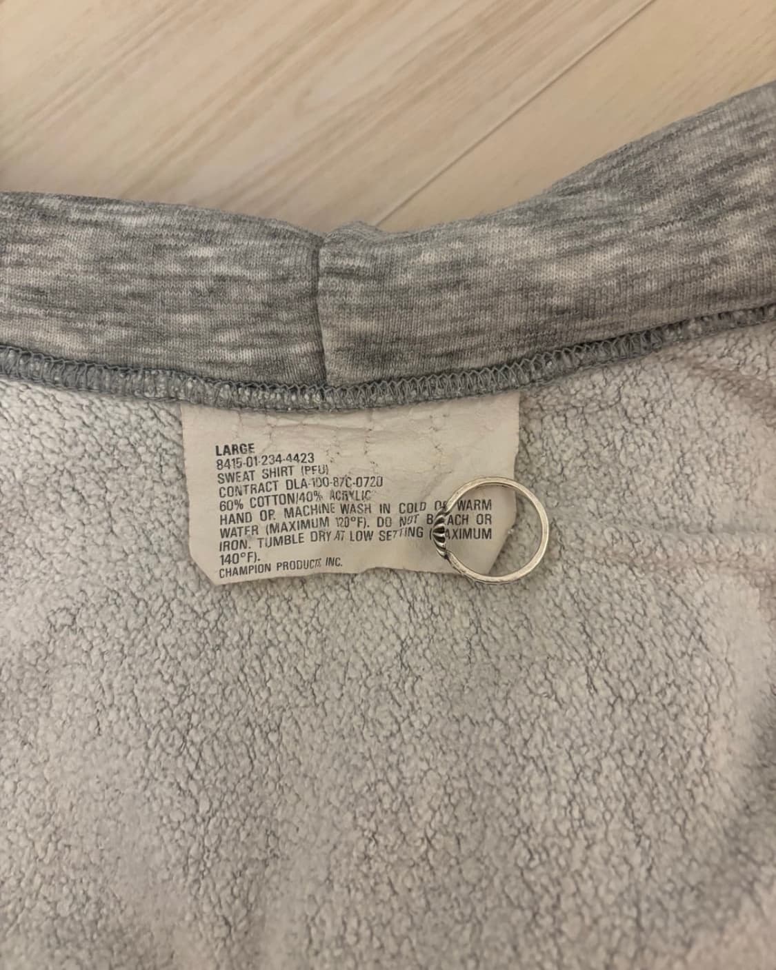 champion 베이스 army 후드집업 상품이미지3