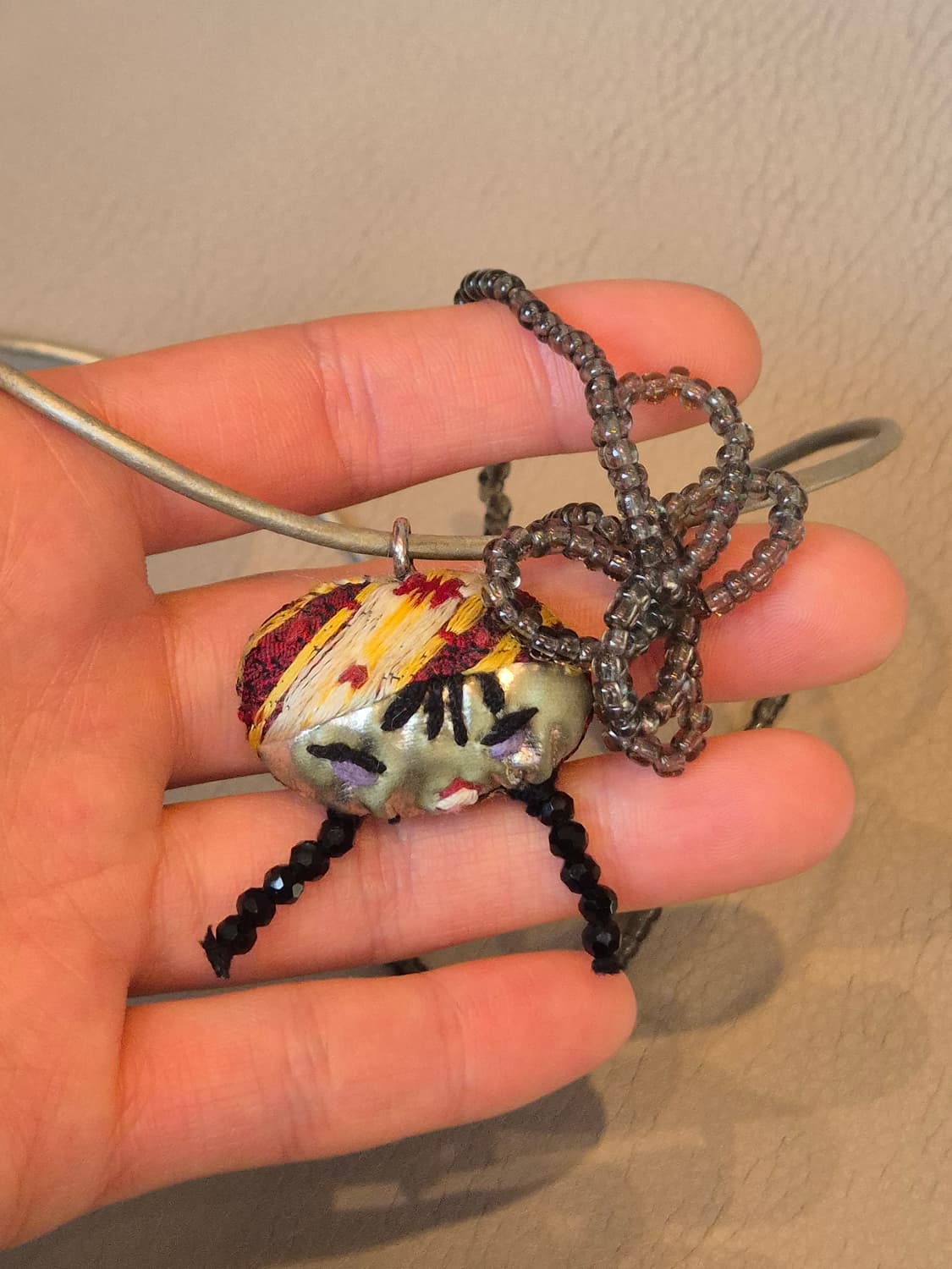 Fabric Doll Necklace 상품이미지2