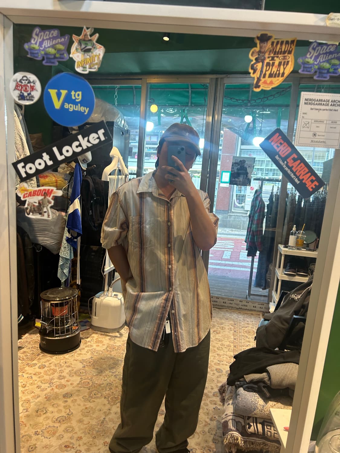 빈티지 리바이스 스트라이프셔츠XL 상품이미지5