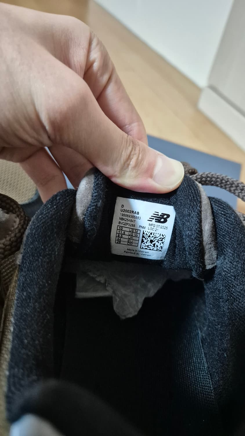 주말만이가격)뉴발란스2002 rab 다크브라운 280 상품이미지4