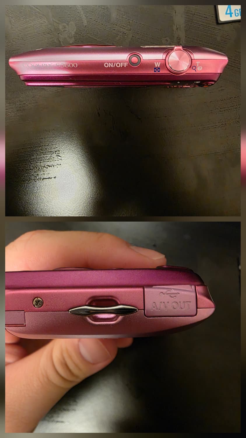 니콘 쿨픽스 s3600 핑크 디지털 카메라 상품이미지4