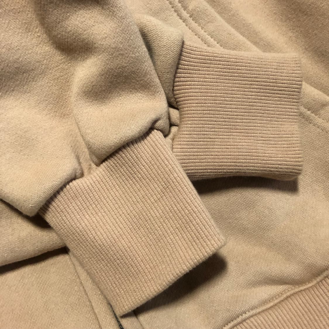 챈스챈스 레터링 기모 후드집업 상품이미지3