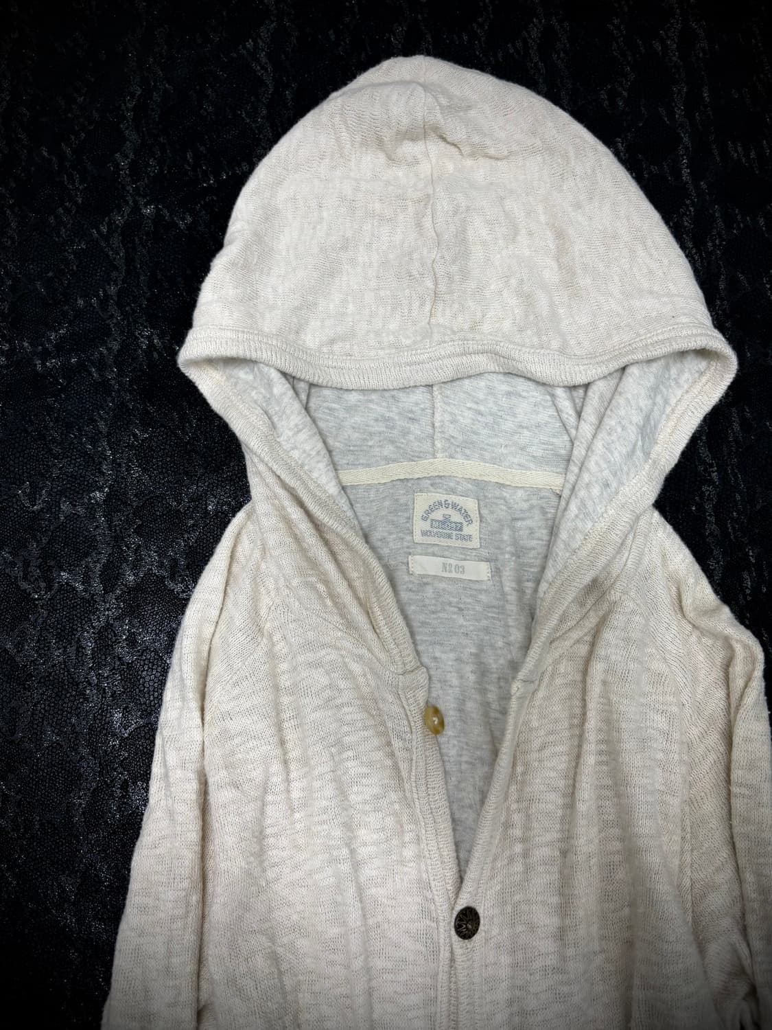 “Vintage”hippie Mood Hoodie Cardigan 상품이미지5
