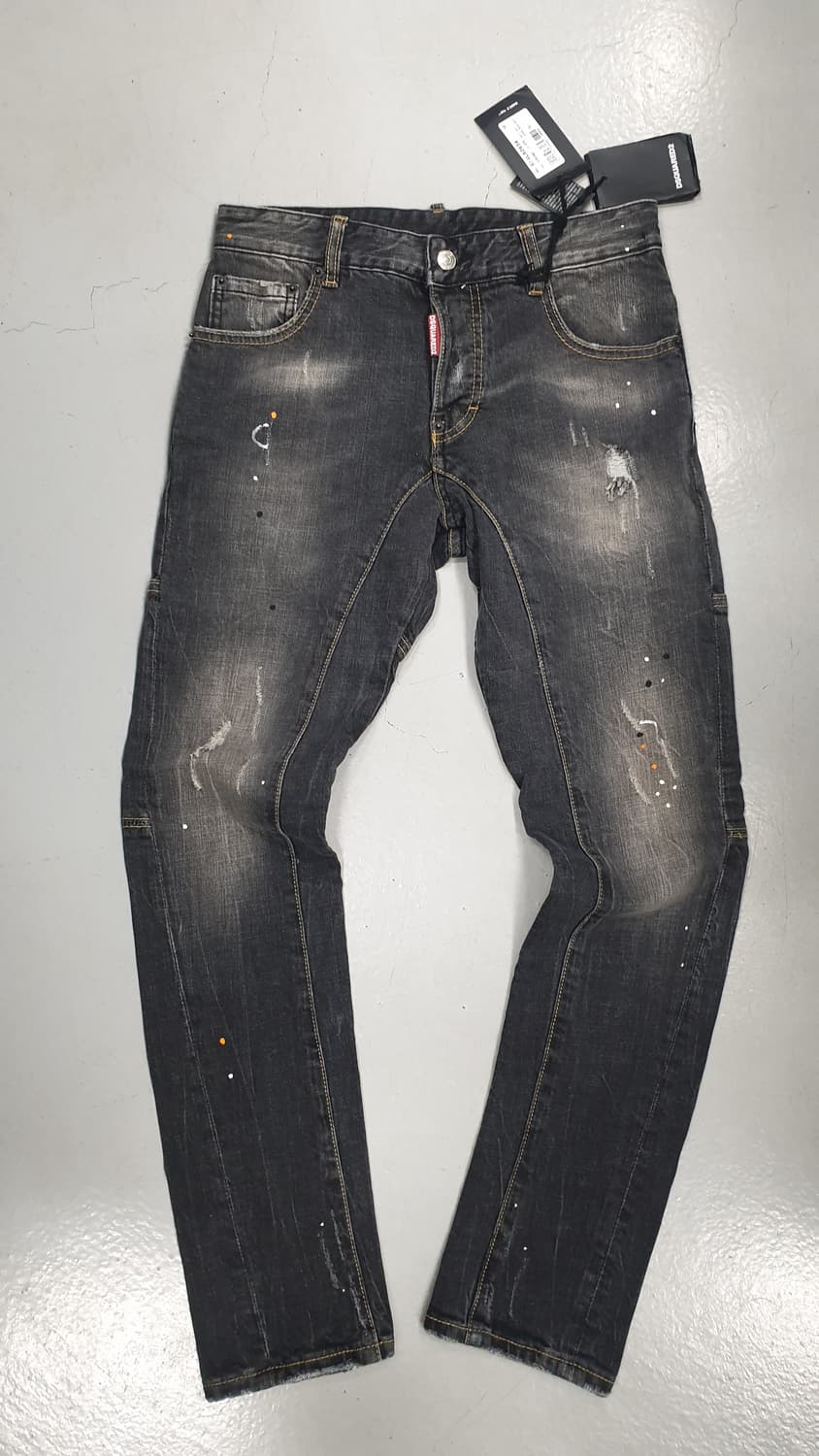 새것 디스퀘어드2 남성 데미지 워싱 청바지 46 상품이미지1
