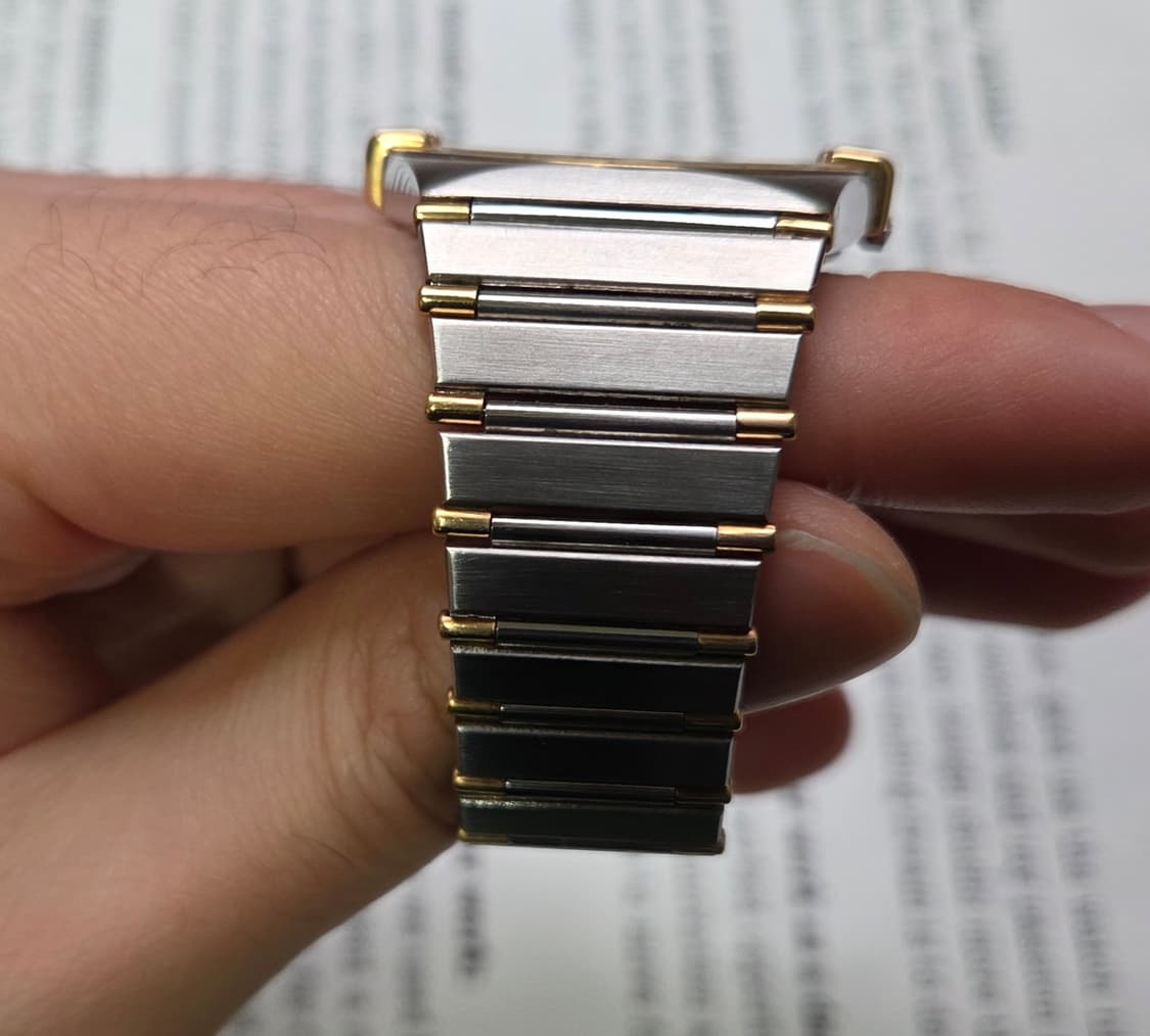 레어] 빈티지 오메가 컨스틸레이션 GMT 화이트판 콤비 하프바 남성용 상품이미지5