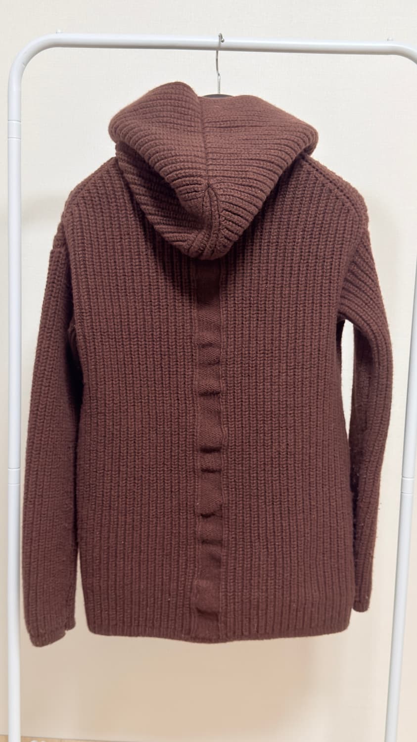 릭오웬스 14fw 모직 후드가디건 상품이미지2