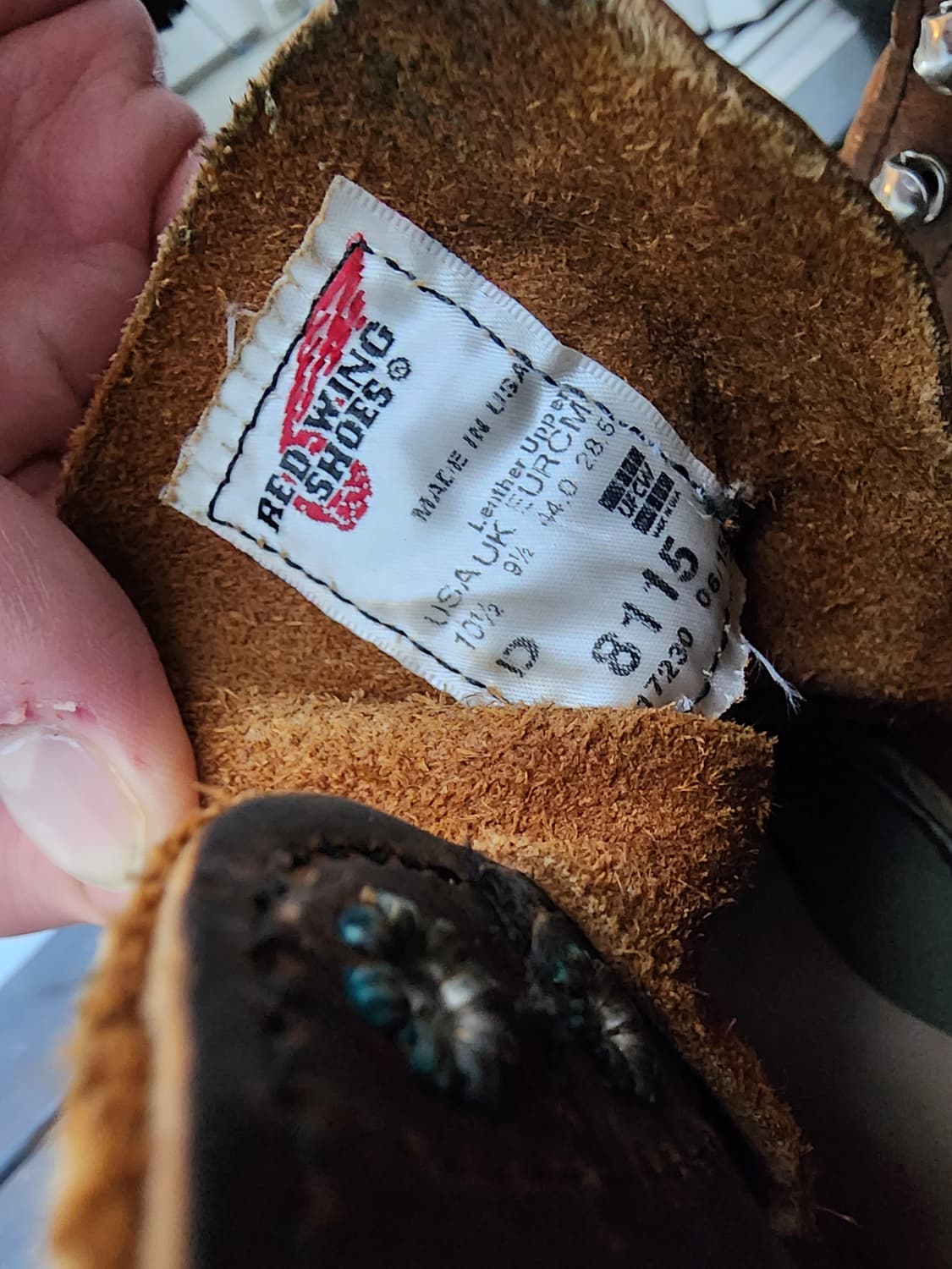 [US10.5D]레드윙 아이언레인저8115 워커 부츠 eu44 상품이미지6