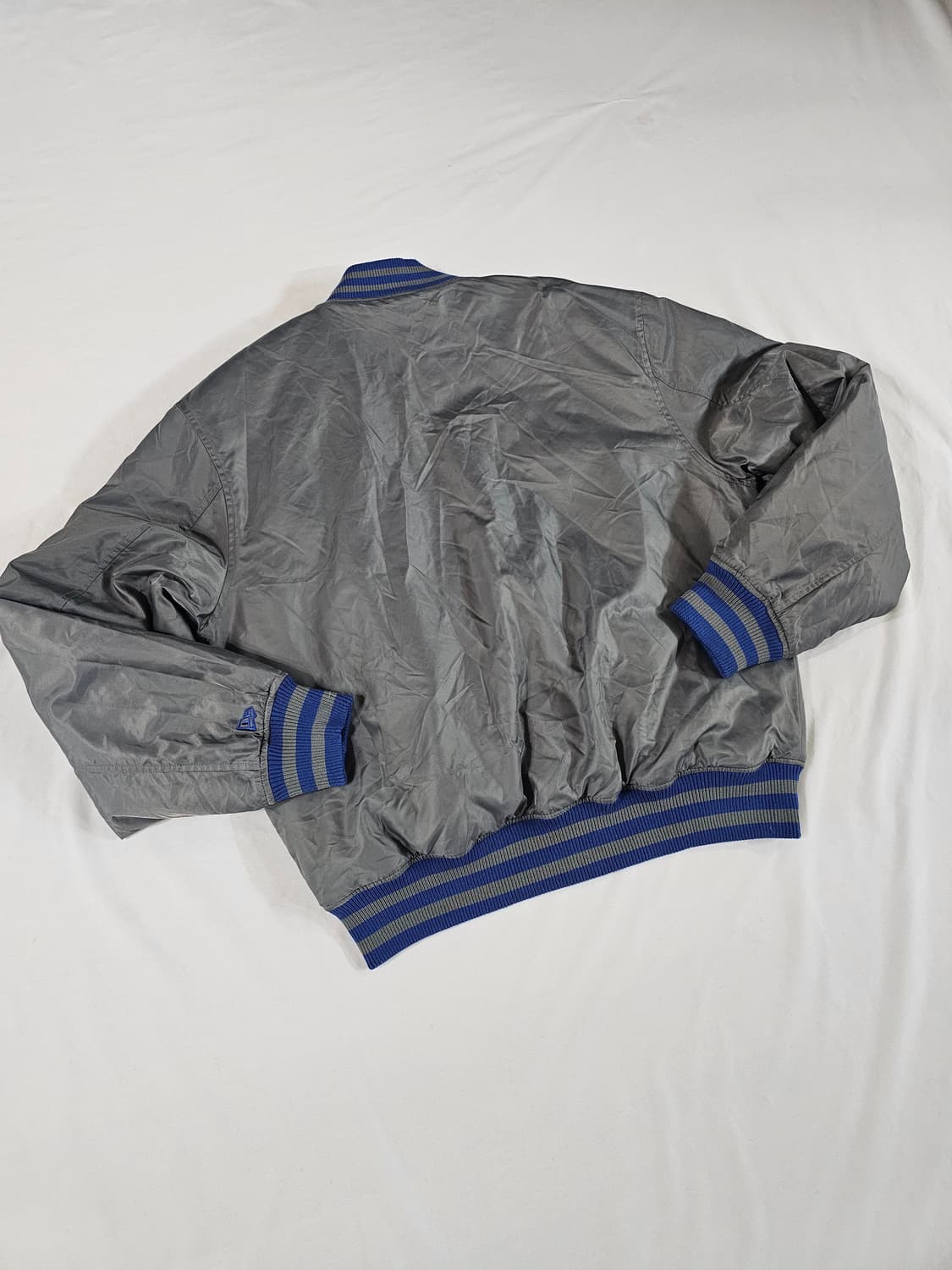 [100,L] 뉴에라 LA 다저스 야구 점퍼 바시티 스타디움 패딩 자켓 상품이미지3