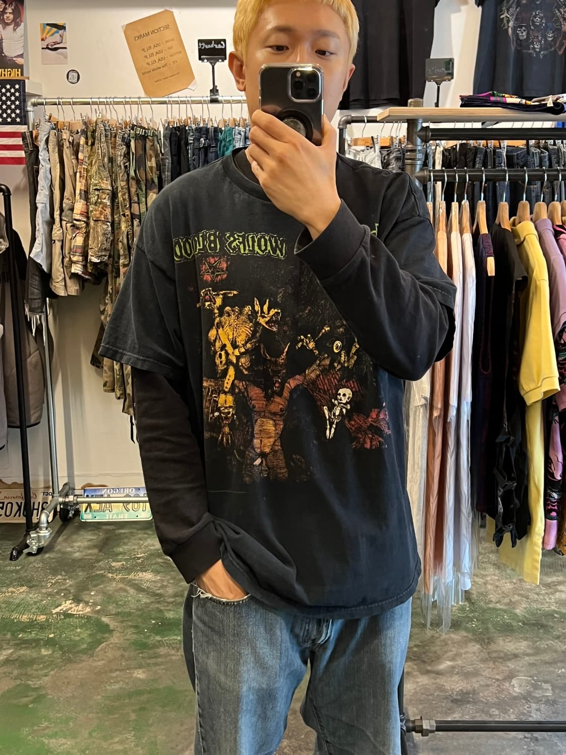 00's 미스핏츠 Wolfs Blood 빈티지 밴드티 상품이미지2