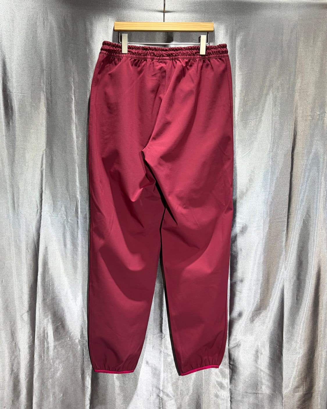 XL 아디다스 파이어버드 버건디 나일론 조거팬츠 상품이미지3