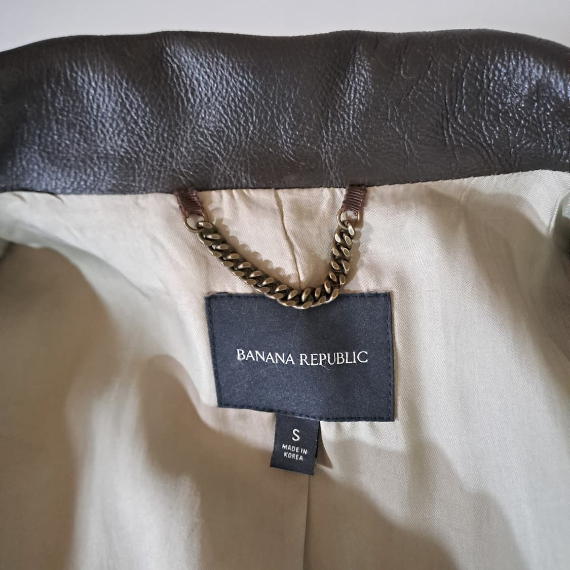 (여성) 바나나리퍼블릭 프린지 웨스턴 가죽자켓 B472 상품이미지9