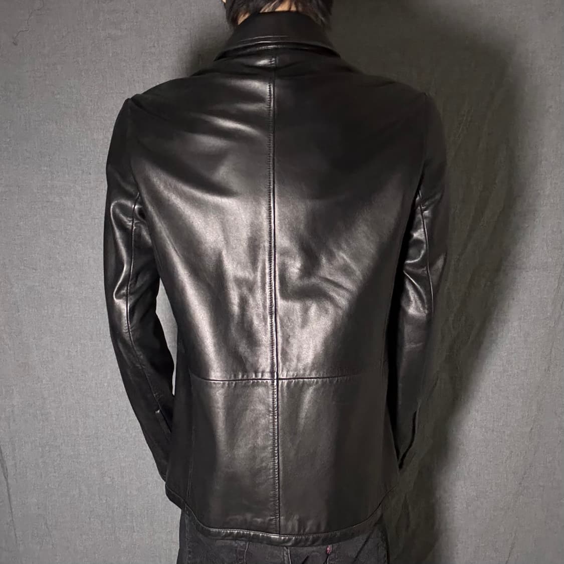 아르마니 익스체인지 가죽 자켓 상품이미지5