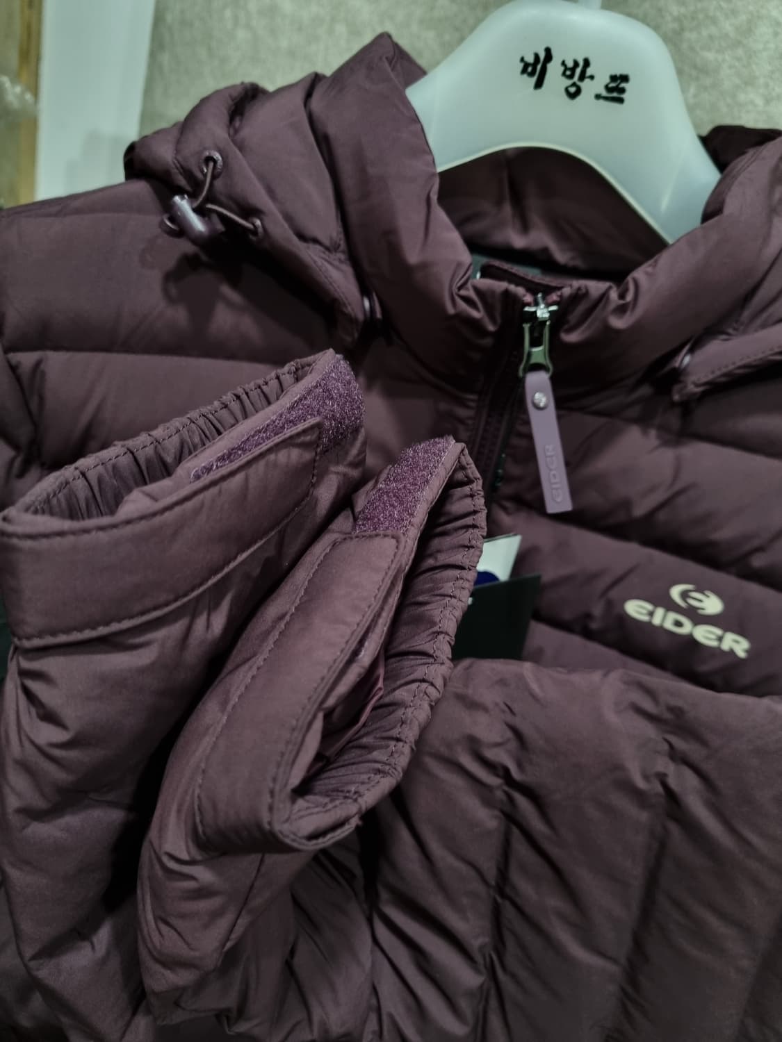 여성 100 아이더 오리털 패딩 상품이미지3