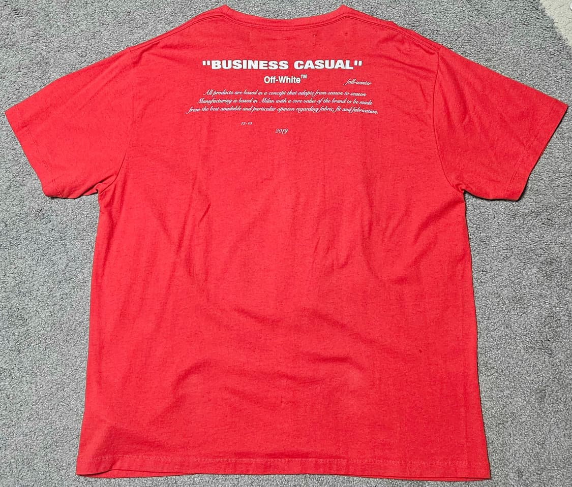 오프화이트 베르니니 티셔츠 상품이미지3