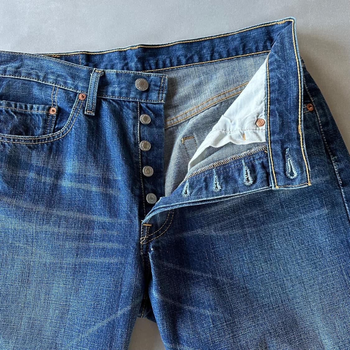 [32인치]리바이스 Levi's 00s 501 빈티지워싱 데님 팬츠 상품이미지7