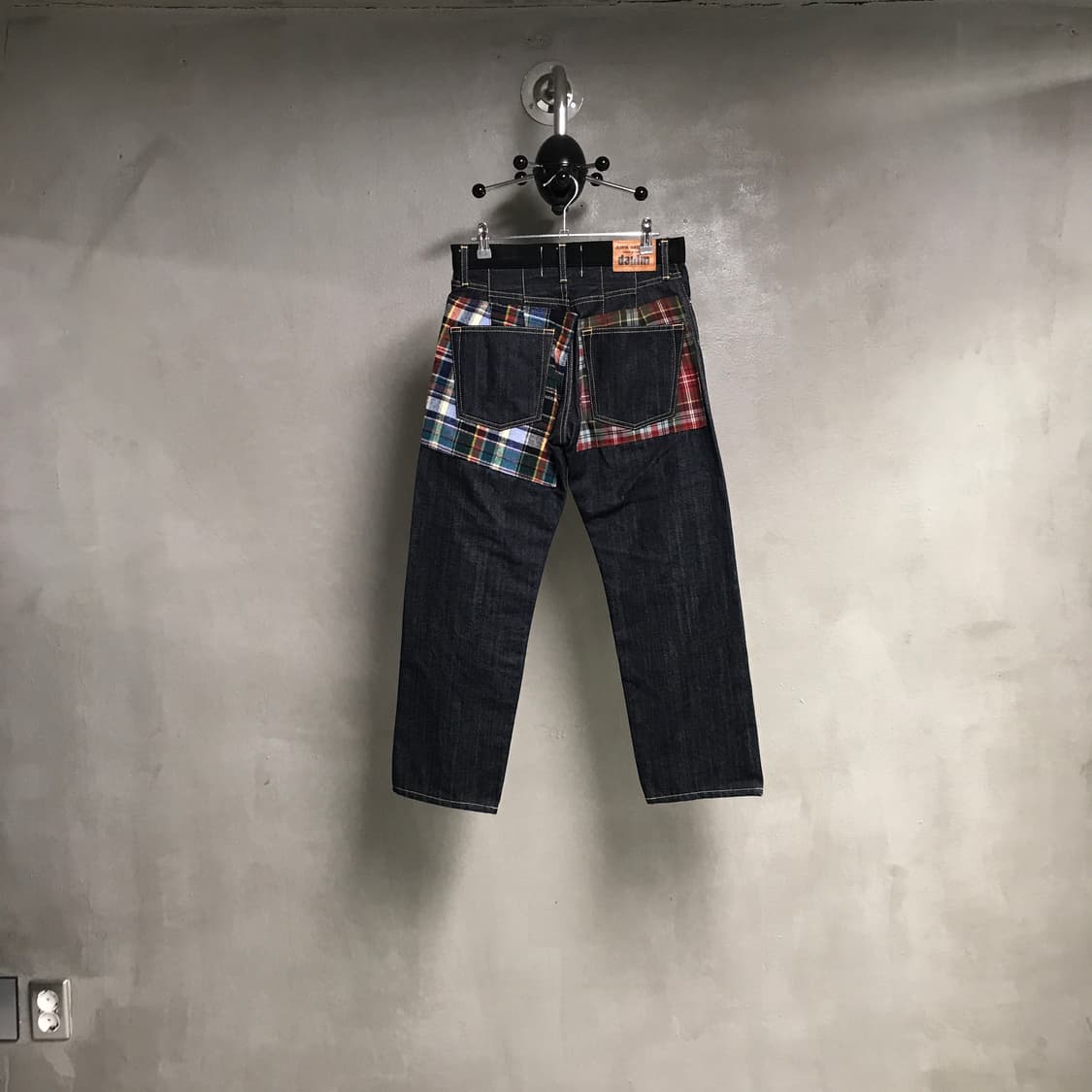 준야와타나베 패치워크 데님 팬츠 XS(W) 상품이미지6