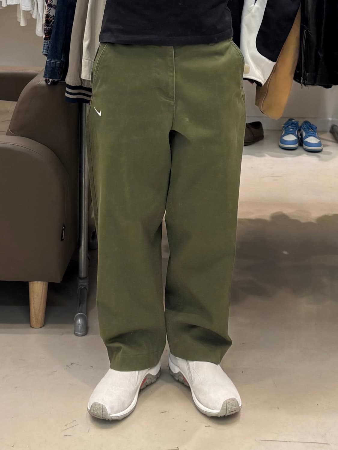 나이키 치노팬츠 그린 상품이미지7