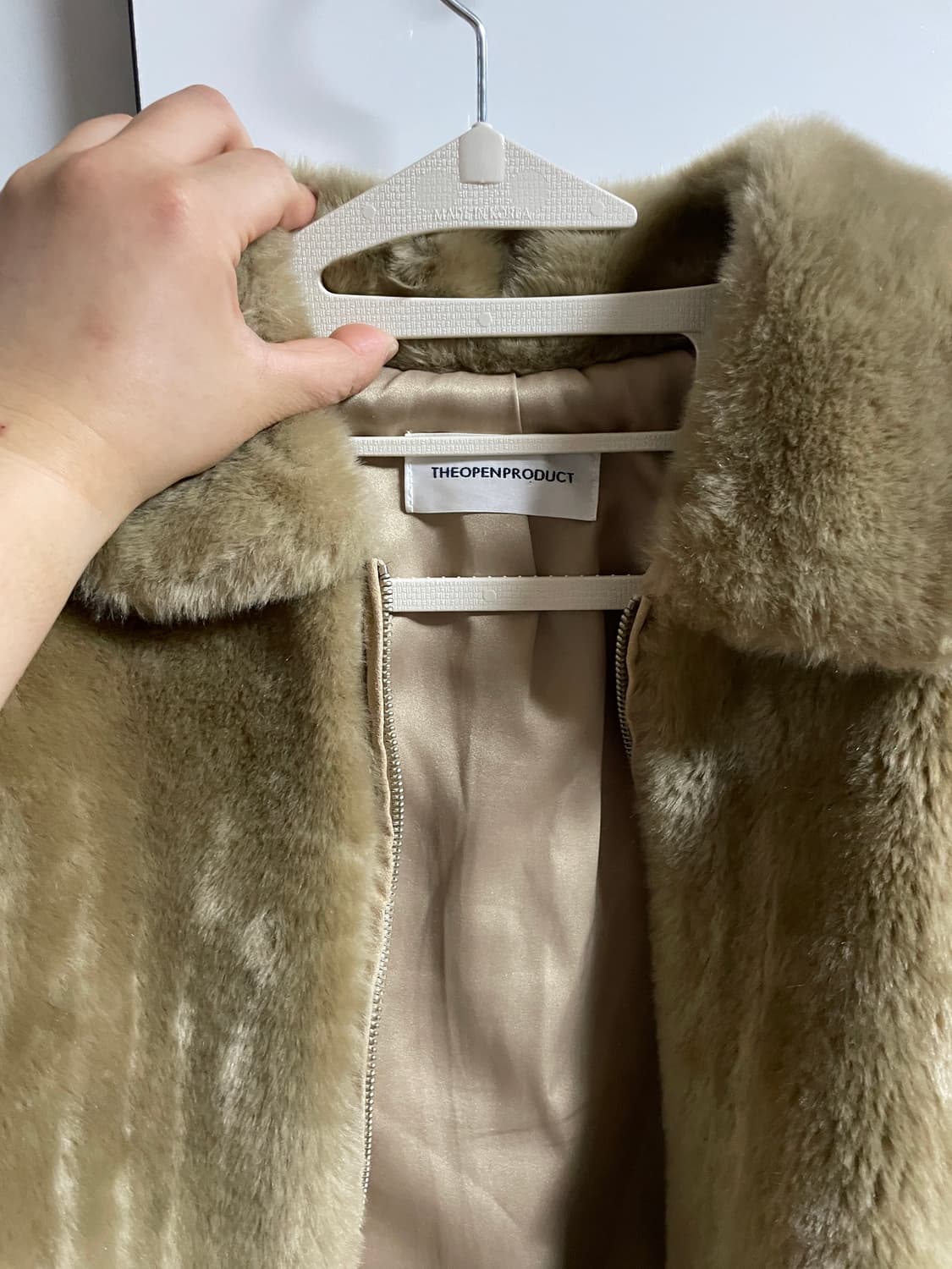 더오픈프로덕트 퍼 크롭 자켓 상품이미지5