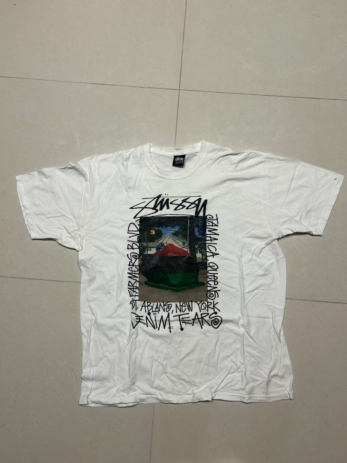 스투시 데님티어스 티셔츠 판매 상품이미지2