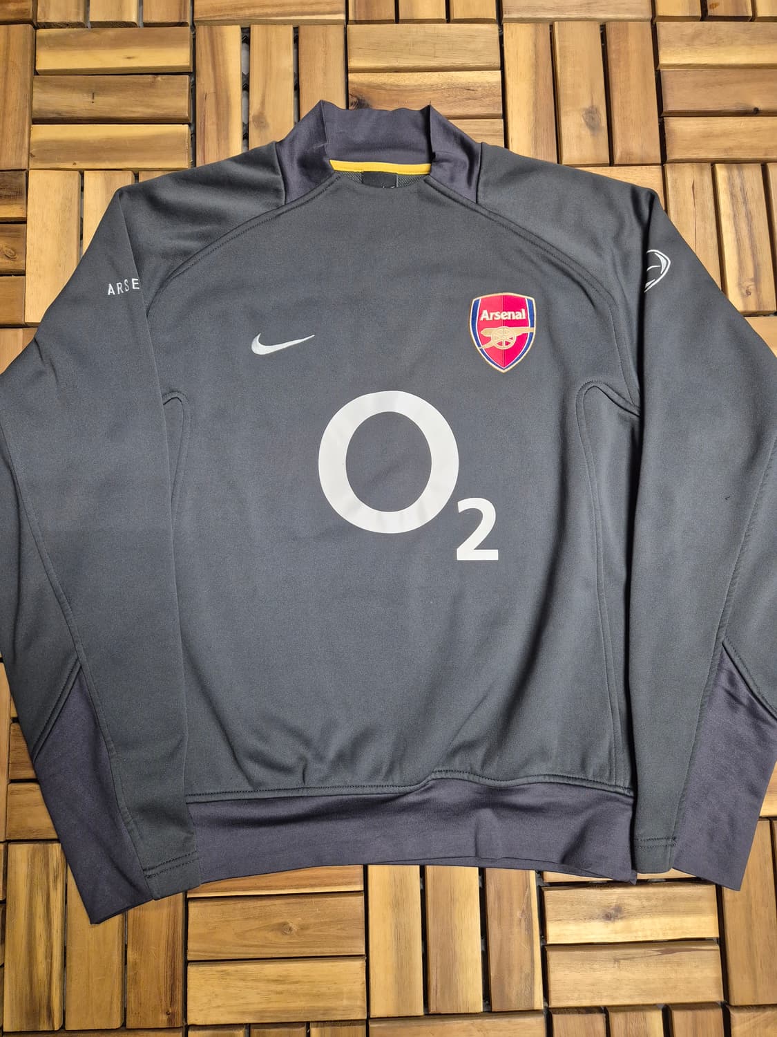 Nike 나이키 아스날 하이버리 O2 써멀탑 블랙 상품이미지1