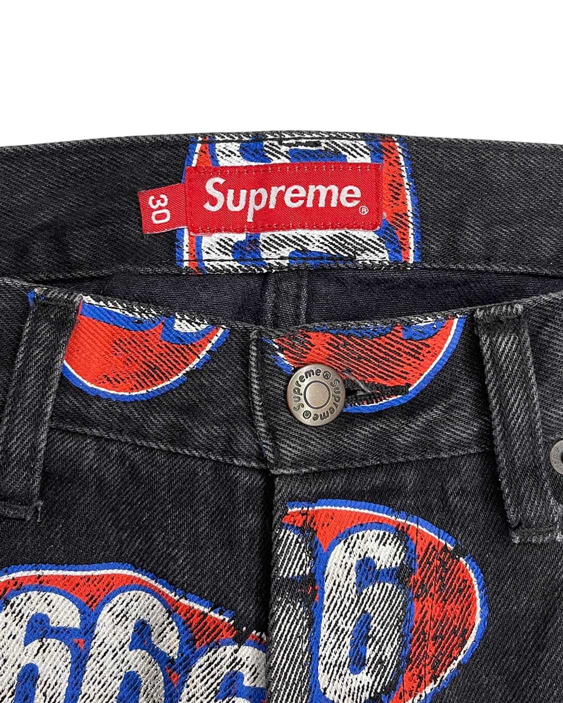 슈프림 17SS 666 데님 트라우저 상품이미지8