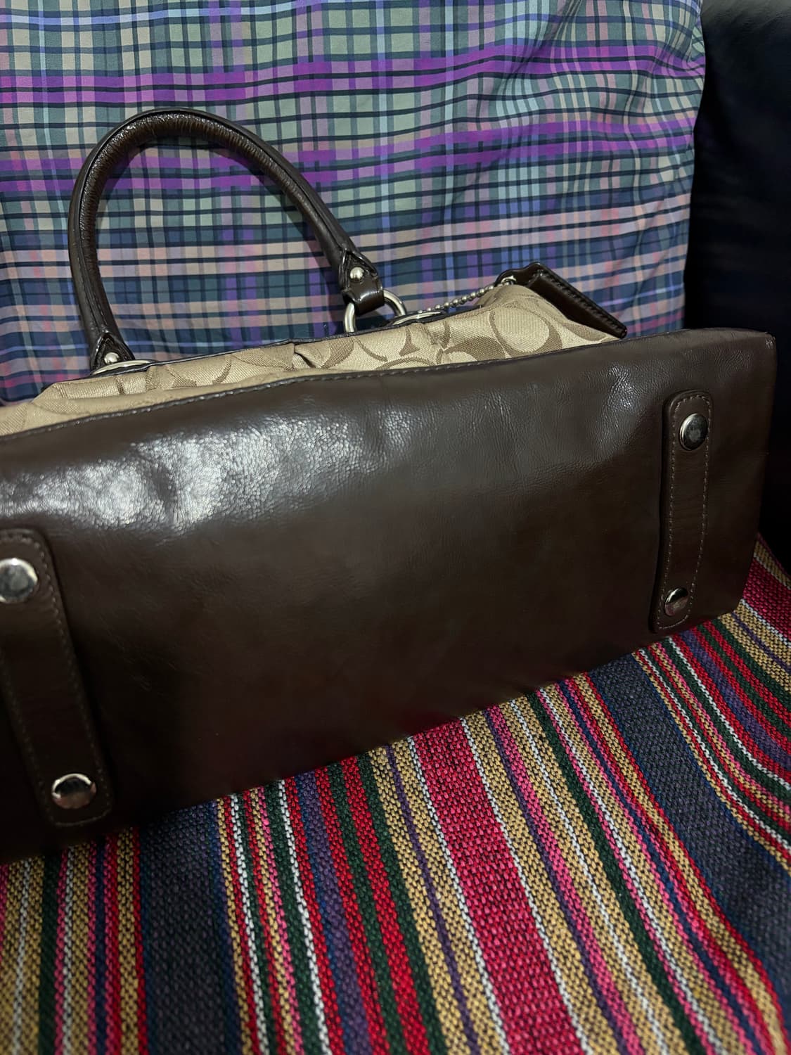 코치 미니 핸드백 상품이미지7