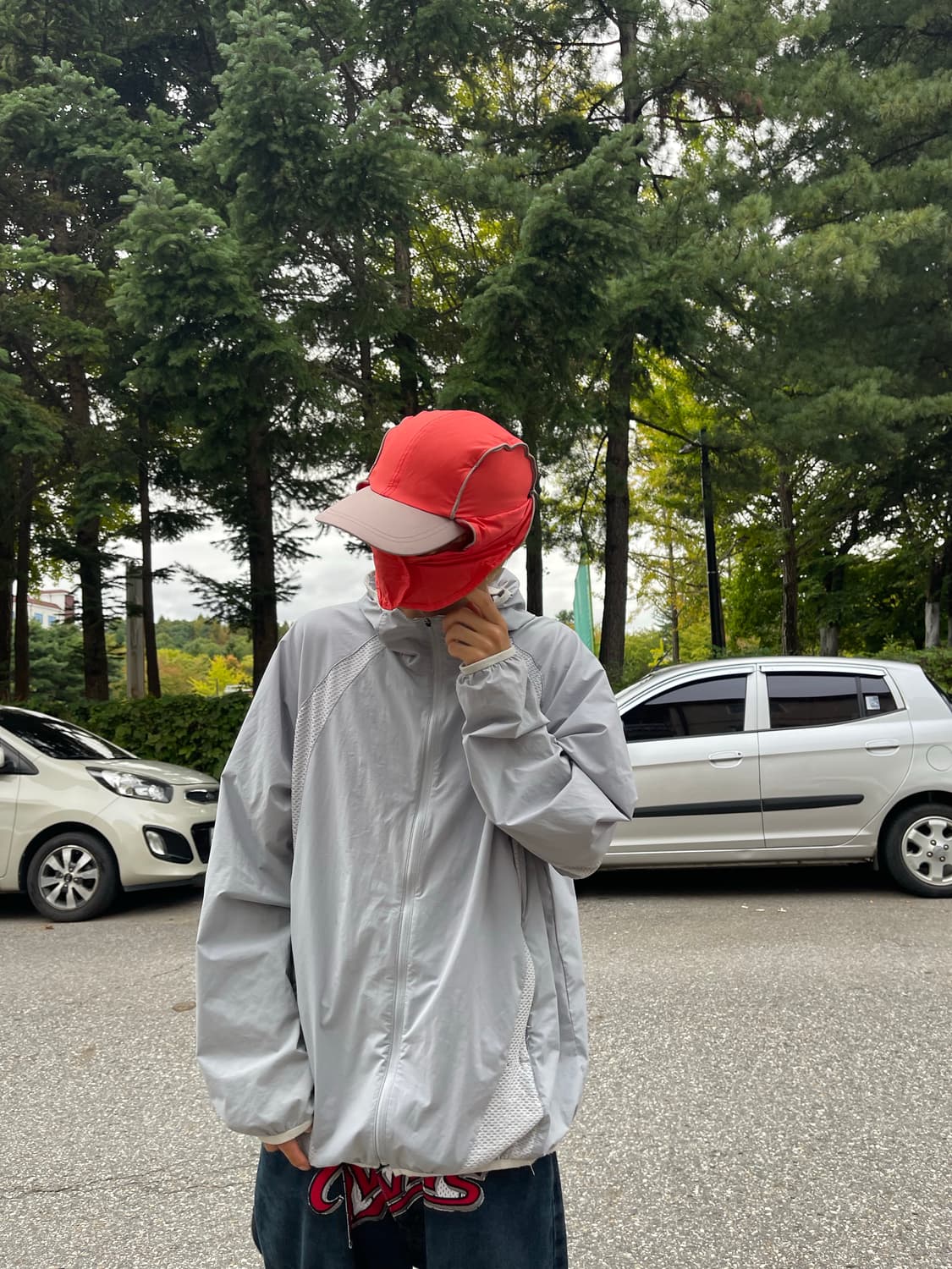 빈티지 러닝 마스크 캡 상품이미지1