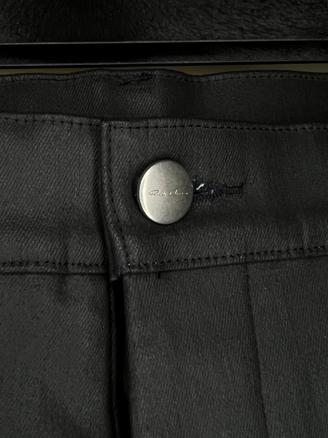 릭오웬스 24FW 포터빌 볼란 부츠컷 코티드 데님 상품이미지4