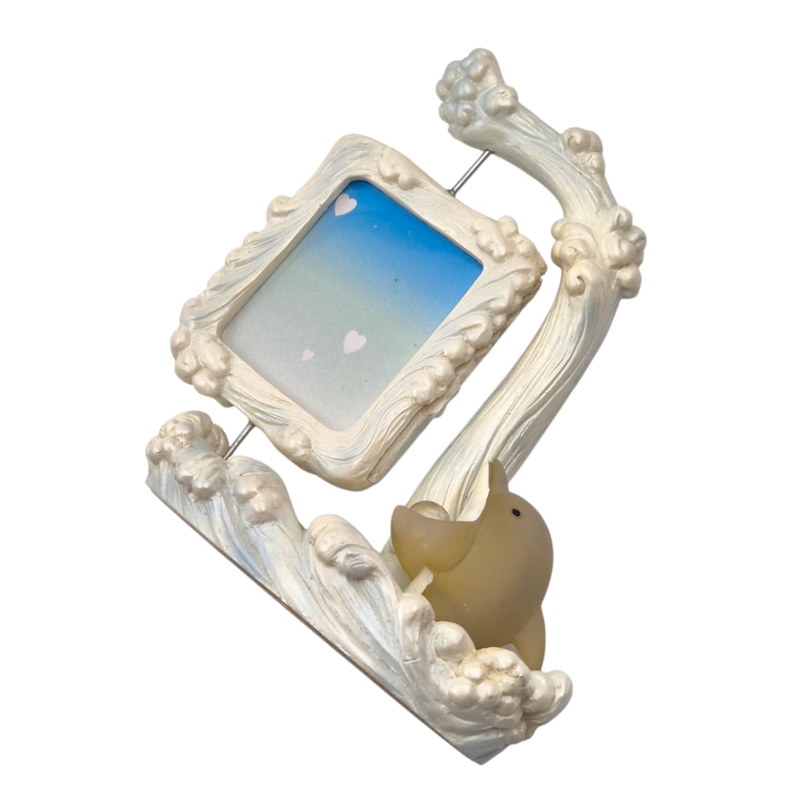 90s 레트로 산호 흔들 돌고래 회전 액자 상품이미지6